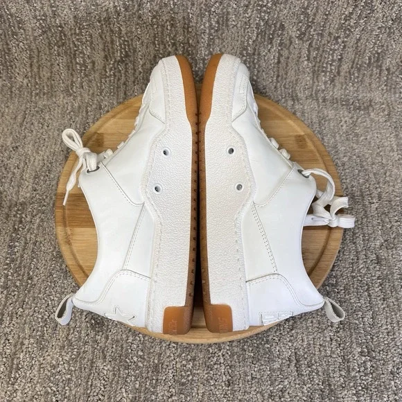 Golden Goose Yeah EU Size 38 Women's 8 Low Top Sneakers White Leather Gum Shoes - Picture 14 of 16